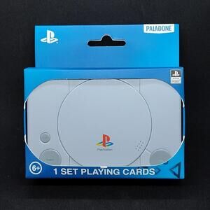 Sony PlayStation PS1 Playing Cards Collectible Tin Officially Licensed NEW